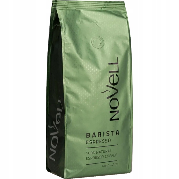 Káva zrnková Novell Barista Espresso 1 kg videokniha Bonus