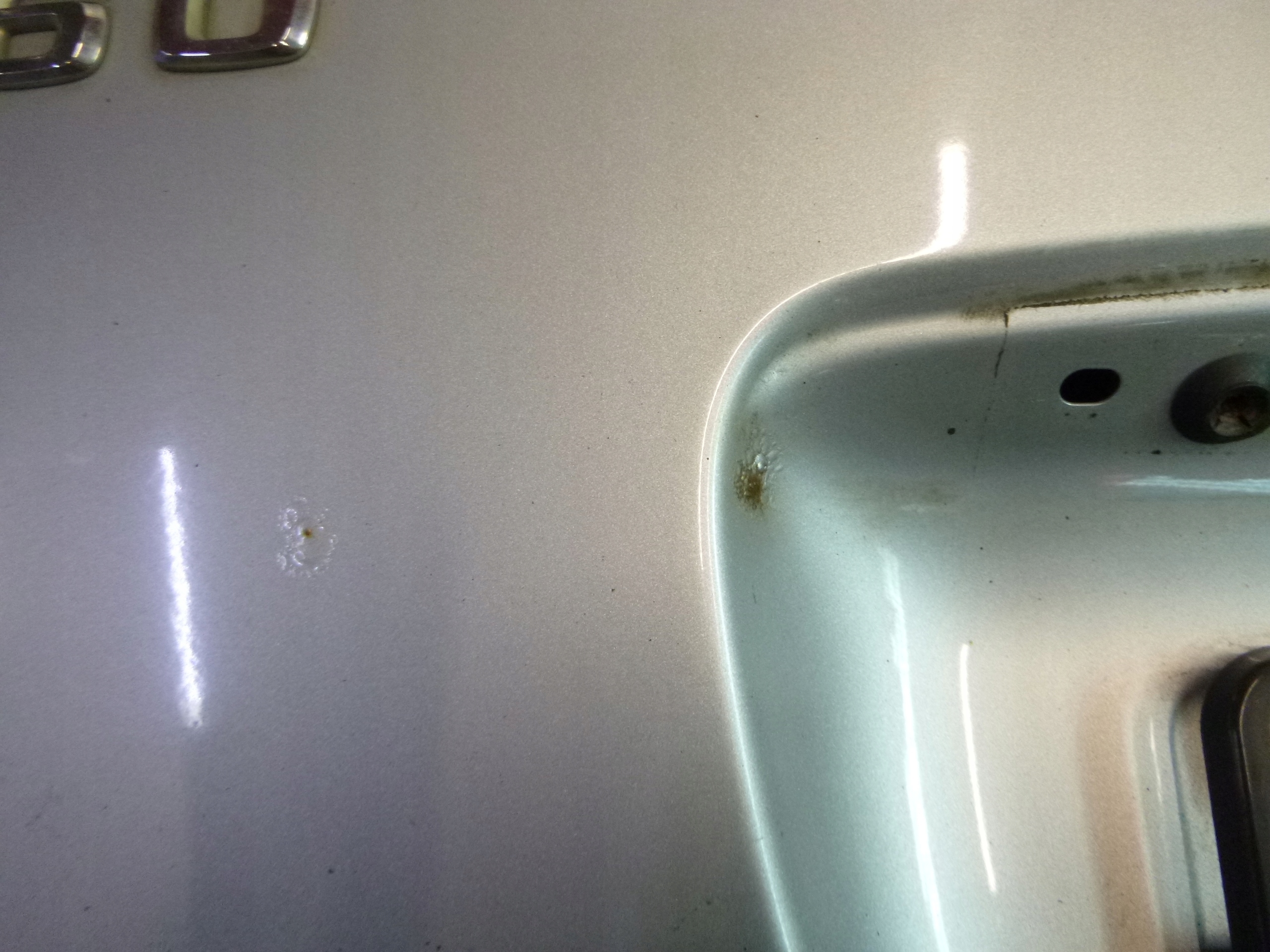 boot doors Mercedes W169 2007r. Lakier - 761