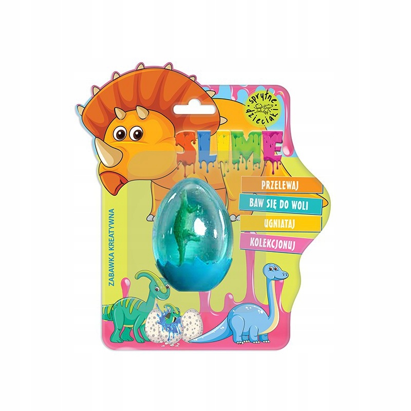 

Sprytne Dzieciaki Glutek Slime Narodziny Dino