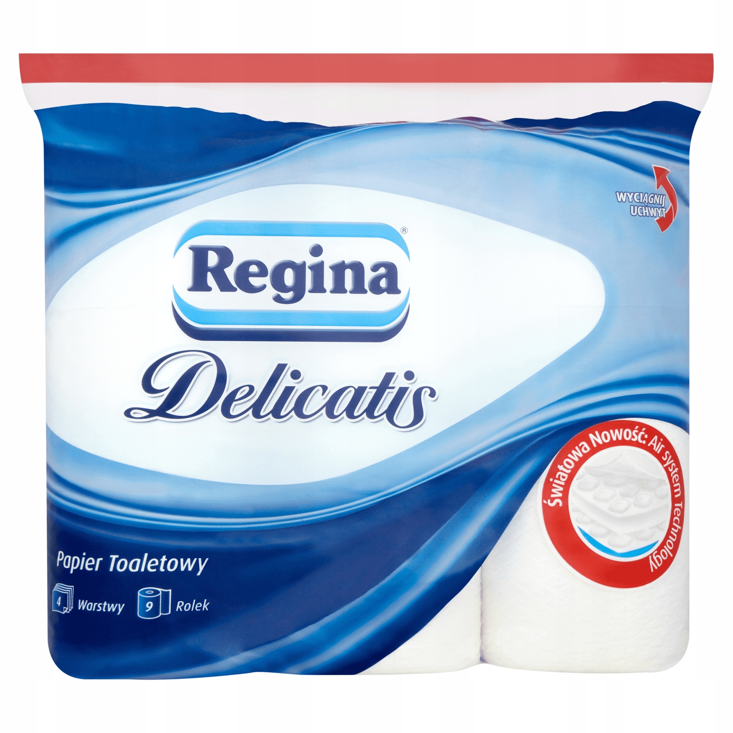 

Regina Delicatis Papier Toaletowy 4 wars 9 rolek
