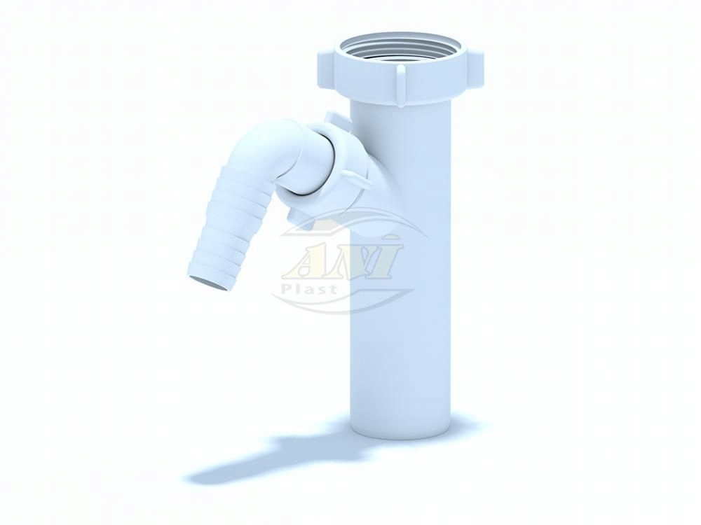 KRÓCIEC SYFONU ZLEWU PODŁĄCZENIE PRALKI ZMYWARKI