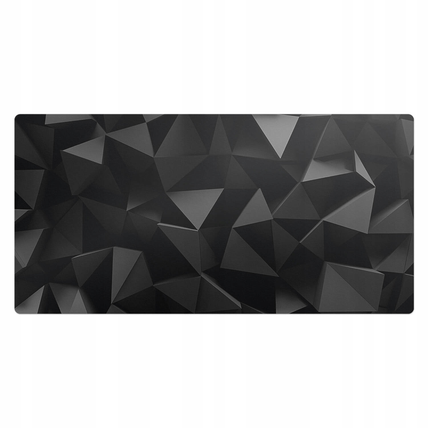 Podložka pod počítačové vybavení Trojrozměrné geometrické tvary 100 x 50 cm