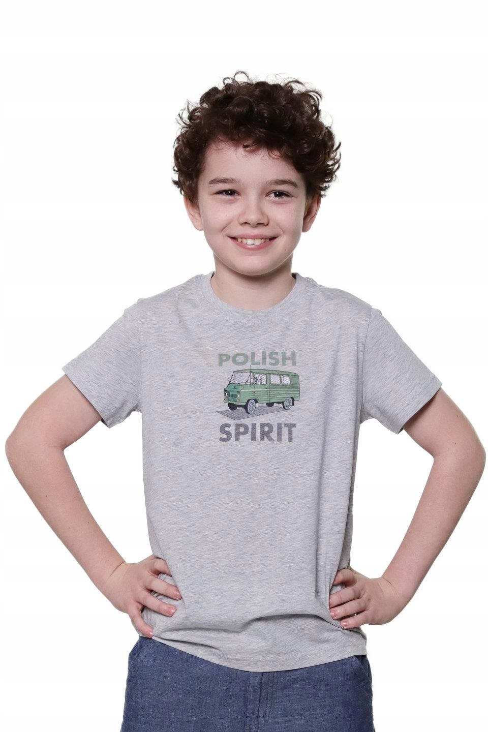 

T-shirt podkoszulek szary Żuk r.158-164