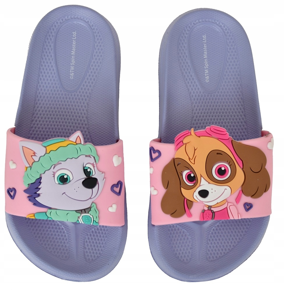 

klapki buty Psi Patrol Skye basenowe plażowe 25/26