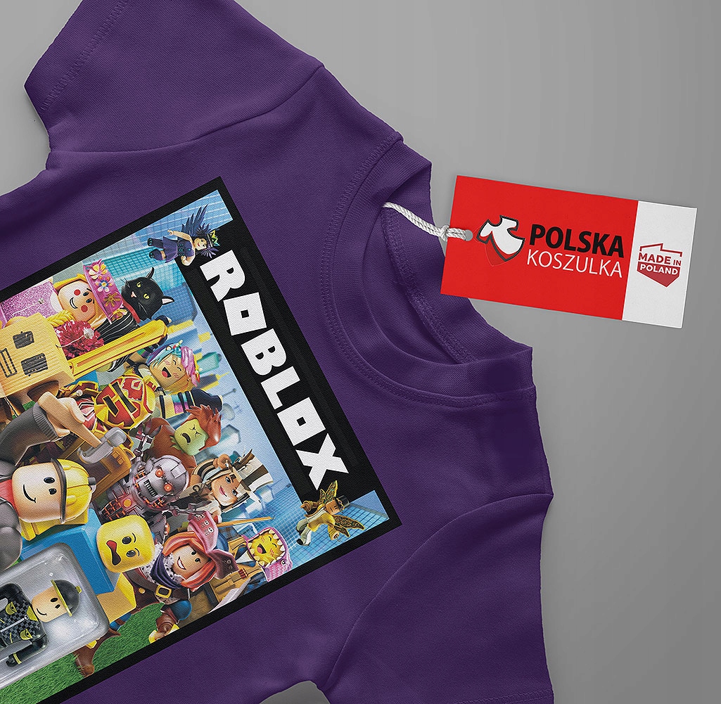 T-SHIRT KOSZULKA DLA DZIECKA ROBLOX 140 SUPER JAKOŚĆ Tematyka, motyw Bluzaka Z Krótkim Rękawem Na WF Sportowa Młodzieżowa Z Nadrukiem Wzory Dziecięca Dla Chłopaca Dziewczynki Prezent