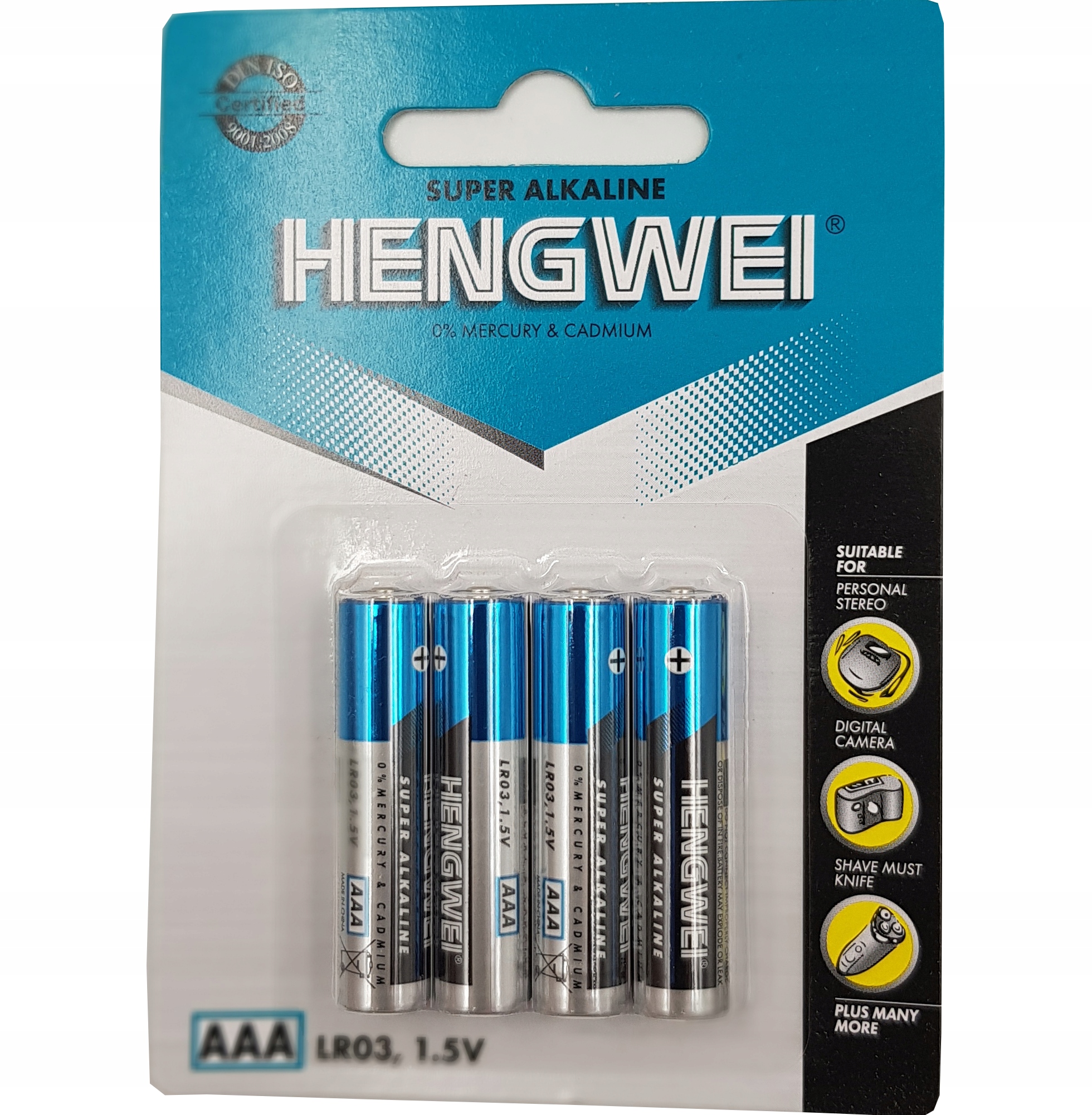 

Bateria Alkaliczna Hengwei Aaa (R3) 4 szt.