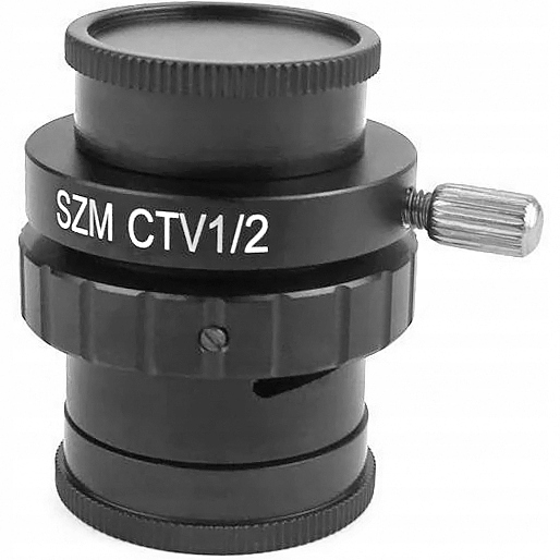 Adaptér C-mount Pro Mikroskop Trinokulární Mechanický Jiný Ctv 1/2 2x