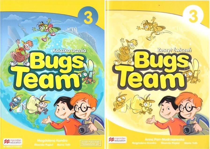 

Bugs Team 3 Pakiet Książka Ucznia Zeszyt Ćwiczeń