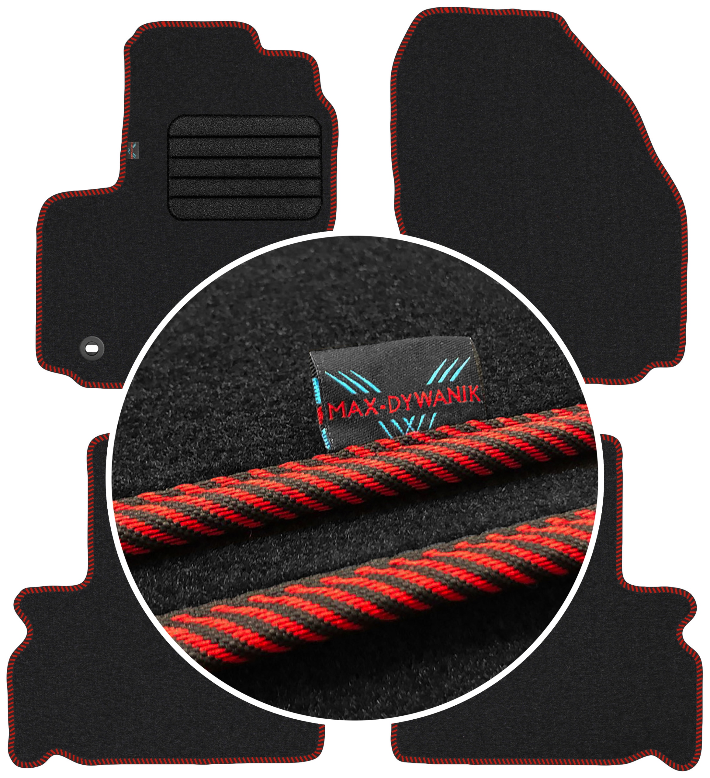 Ford Galaxy II 5os 2006-2010 Koberce do auta
