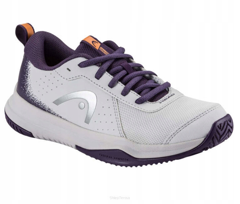 Buty tenisowe Head Sprint Court 4.0 juniorskie szare 37