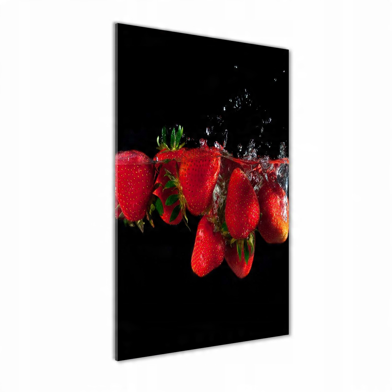 

Foto obraz akrylowy Truskawki w wodzie 60x120 cm