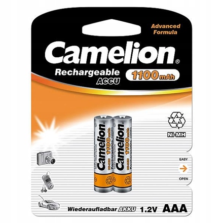 Baterie Camelion AAA/HR03 1100 mAh akumulatory Ni-MH 2 szt.