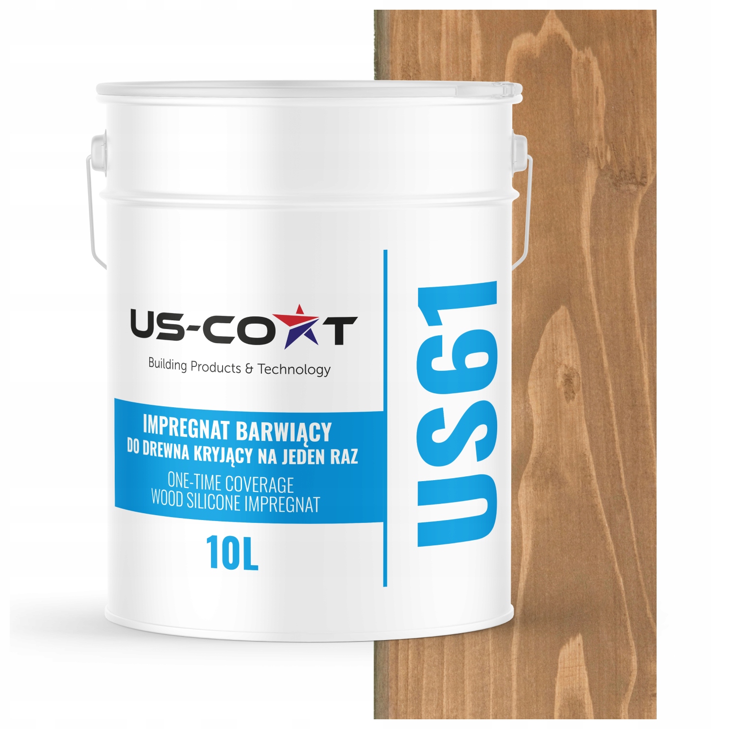 Dekoratívny Ochranný Impregnát Na Drevo Krycí Naraz 10 L Uv Irchový Béžový