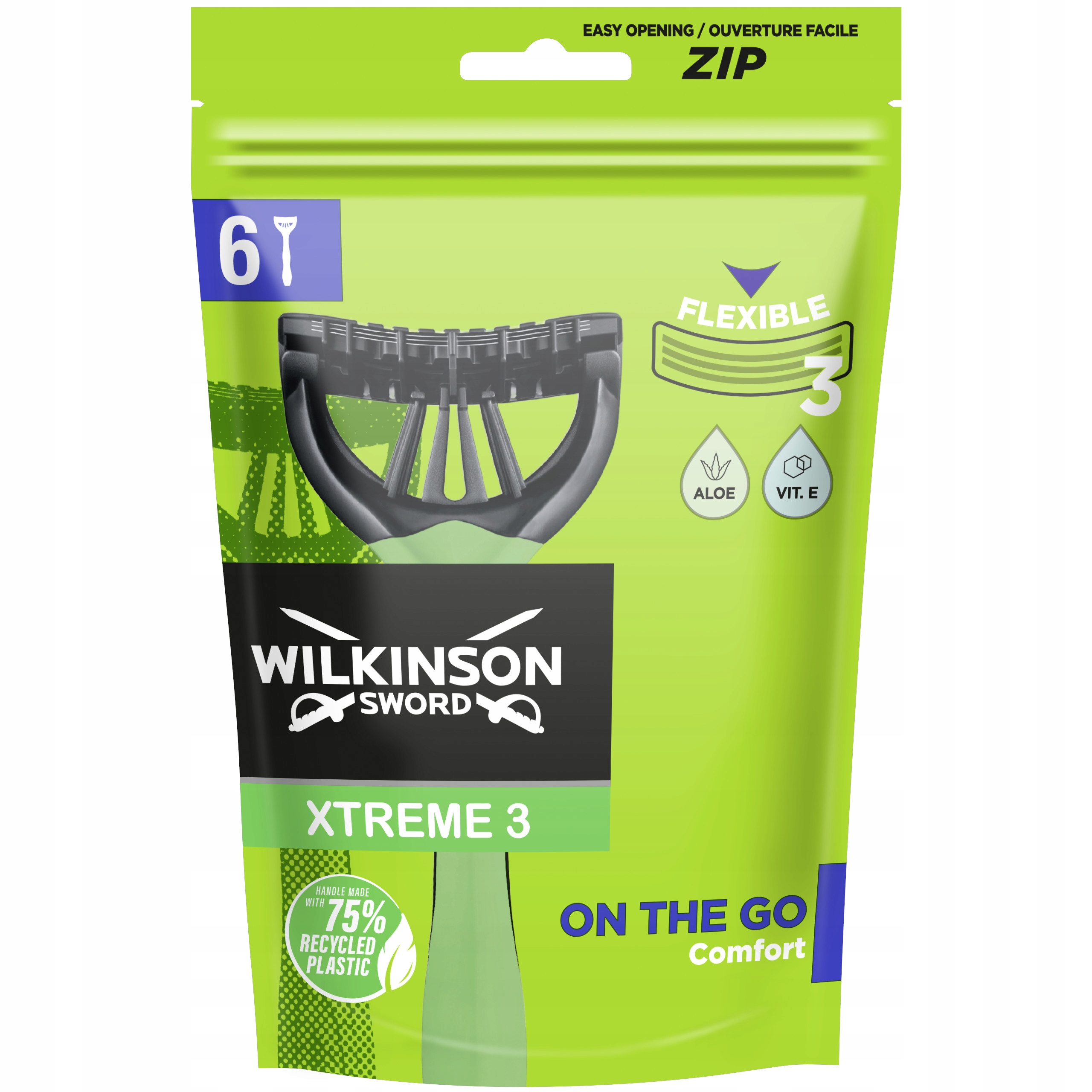 

6x Maszynka Wilkinson Xtreme 3 On The Go Comfort