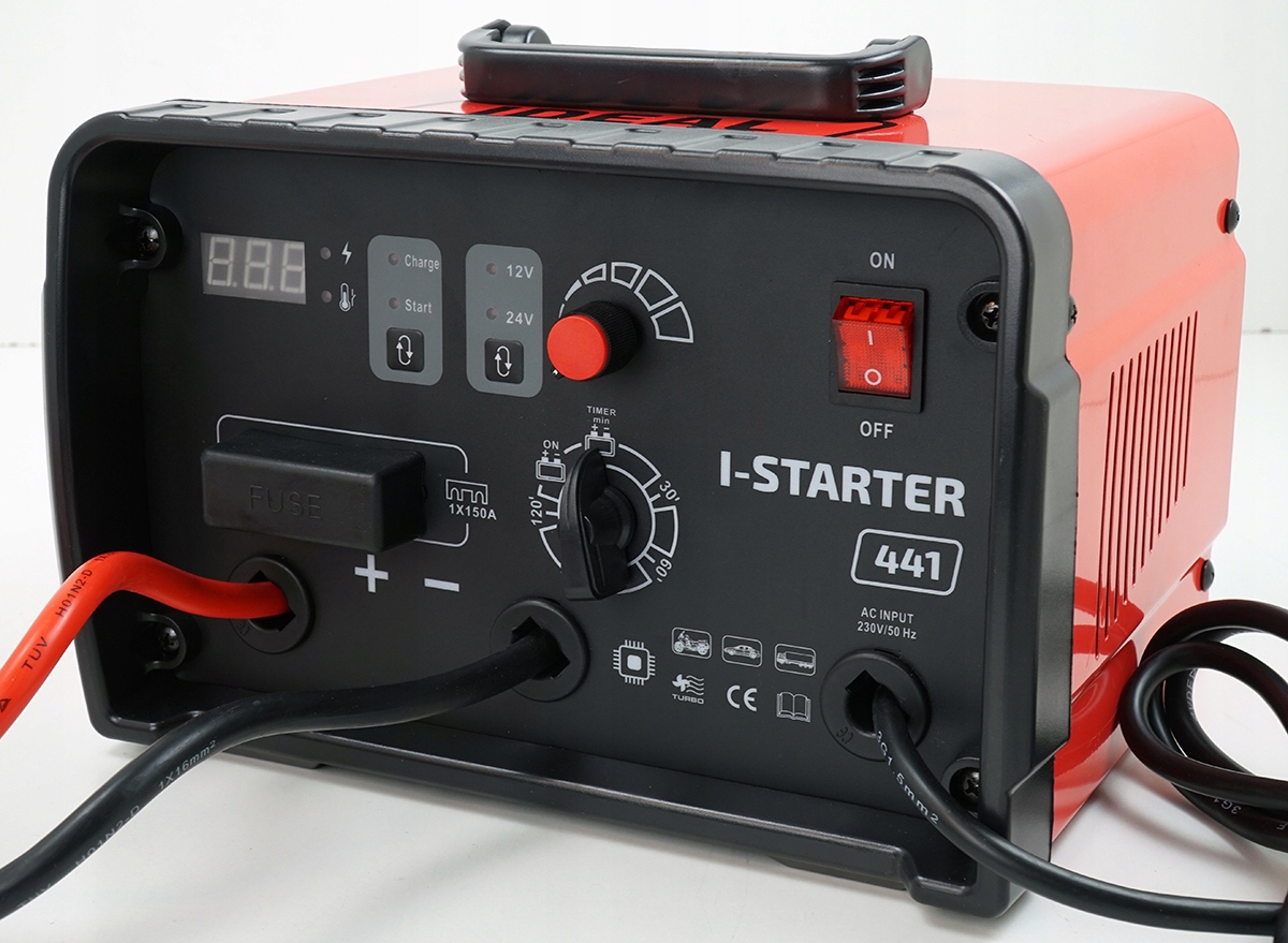 Автомобильный выпрямитель с пусковым стартером