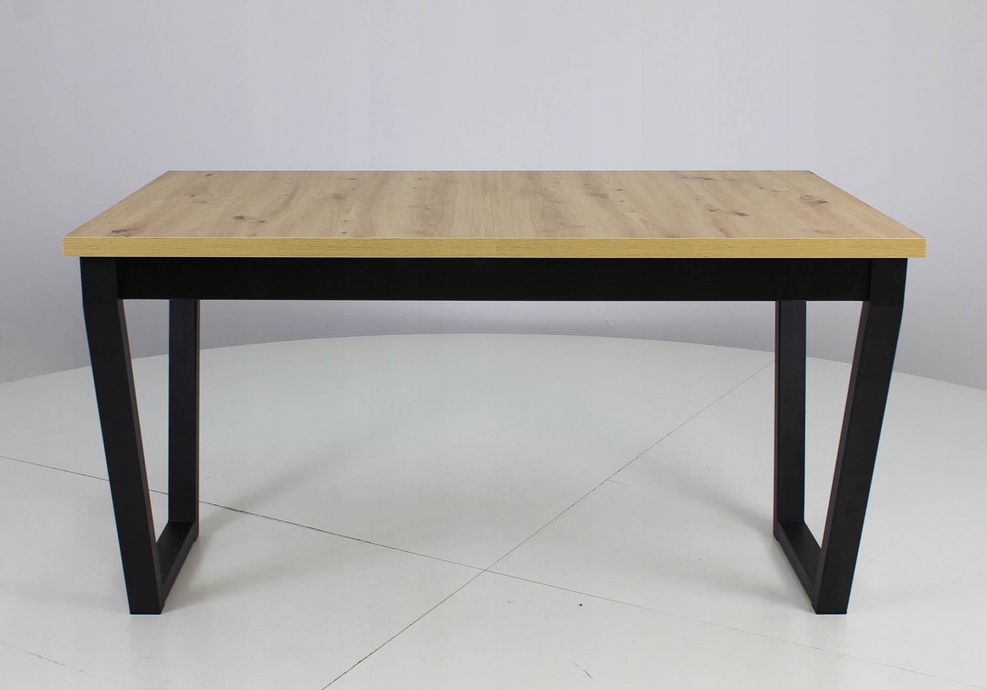 Stół rozkładany DĄB ARTISAN 80x140/180 + 6 krzeseł Marka Meble Focus