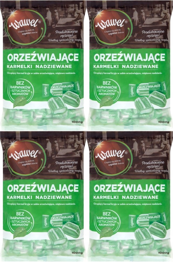 Cukierki Wawel Orzeźwiające 1kg x4