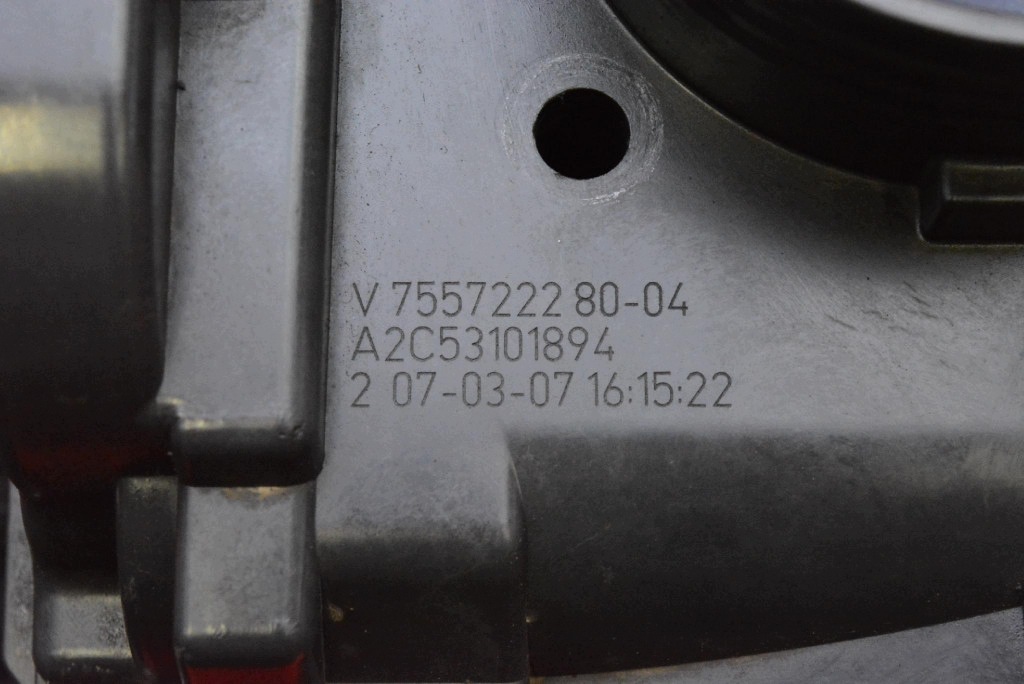 Valvola a farfalla 755722280 MINI COOPER ONE R56 1.6 16V 120 KM 06-10