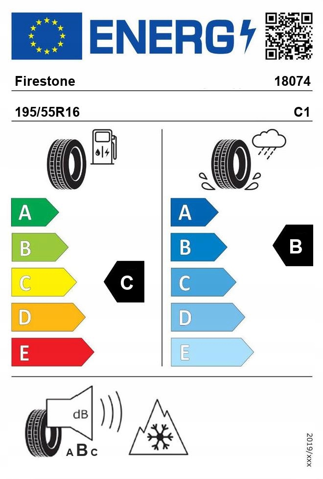1x FIRESTONE WINTERHAWK 4 195/55R16 91 H Liczba opon w ofercie 1 szt.