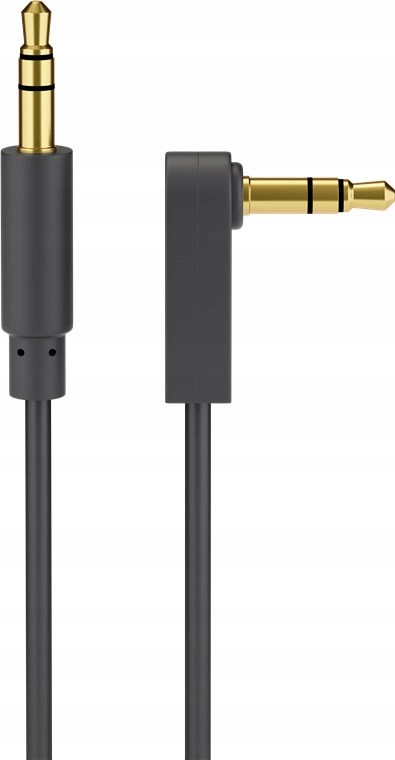 

Kabel łączący audio Aux 3-pinowy kątowy 0.5 m