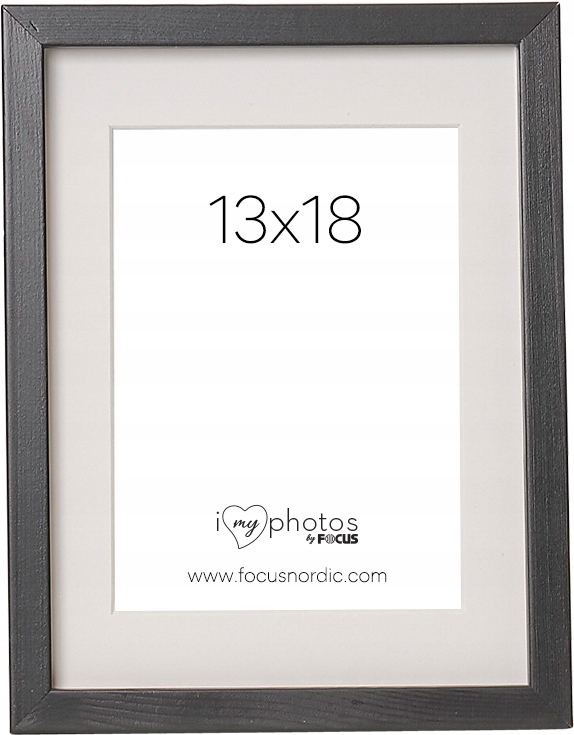 ramka wisząco stojąca vivaldi black 13x18