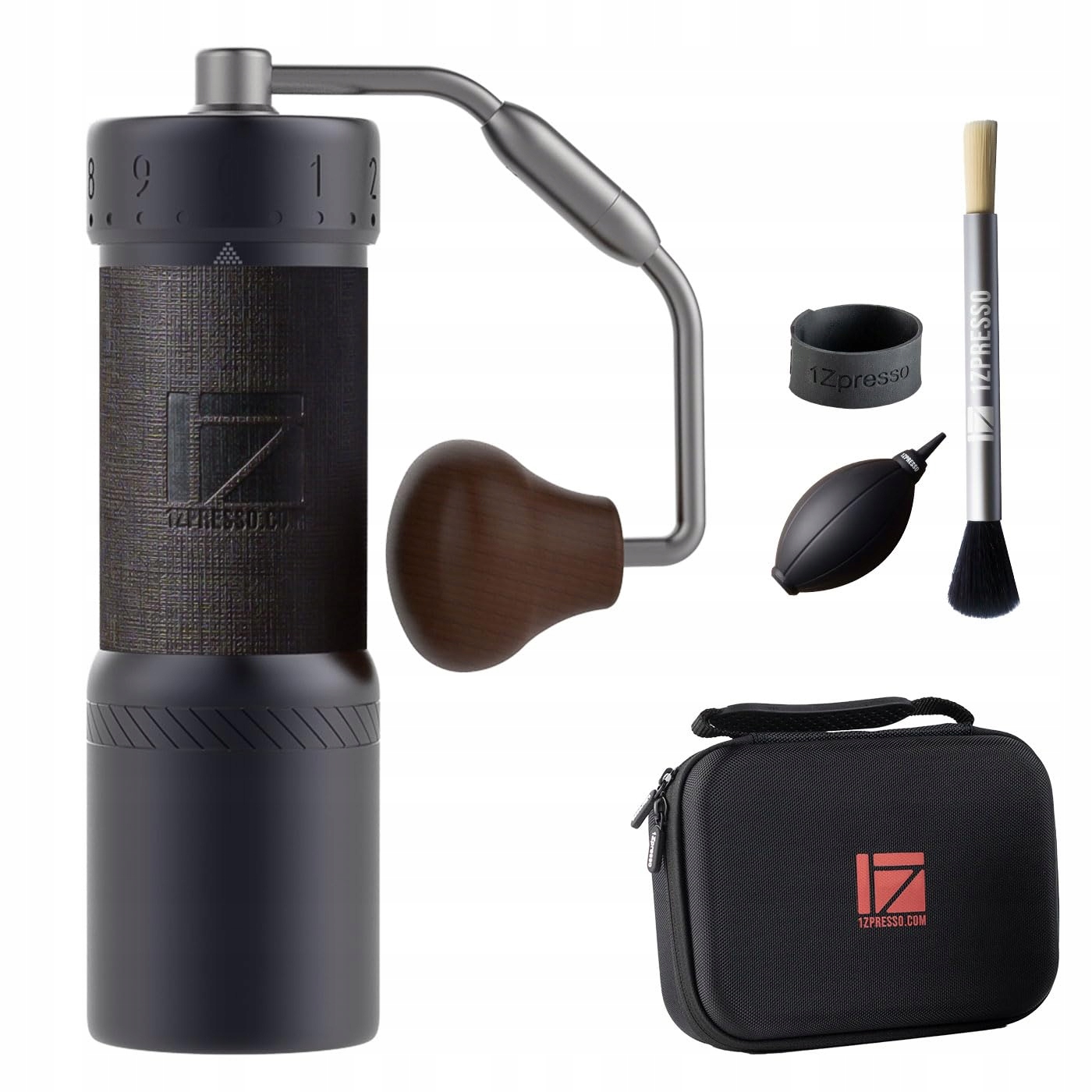 1Zpresso J-Ultra Ruční mlýnek Šedý Bronz s magnetickou nádobkou