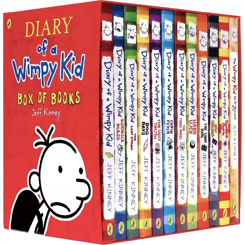 Diary of a Wimpy Kid Box of Books 1–10 Diary of a Wimpy Kid Box of Books 1–10 Hardcover Gift Set