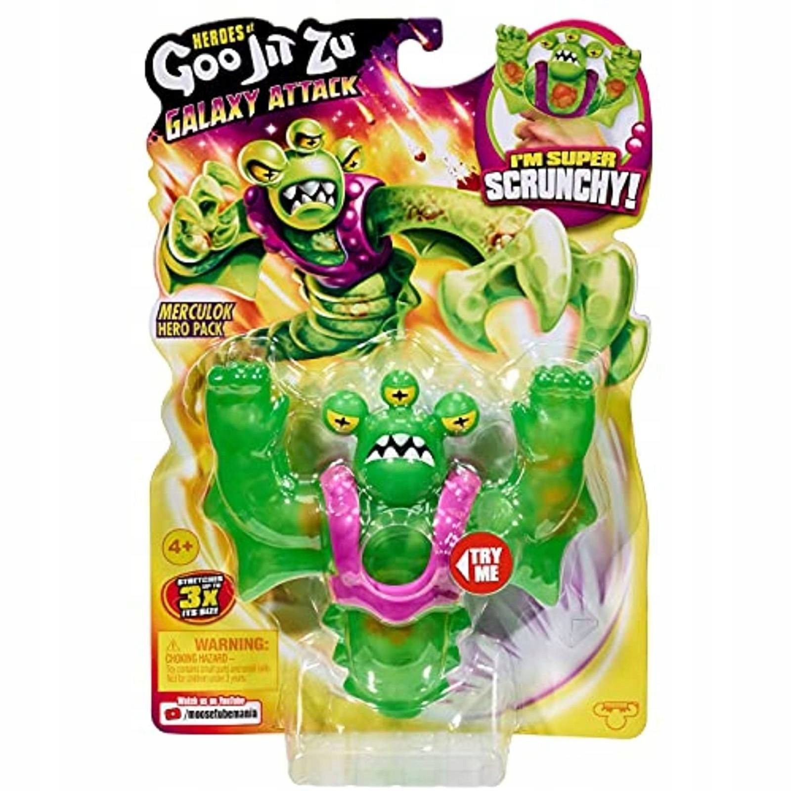 

Goo Jit Zu Galaxy Merculok Kosmici Figurka Hero