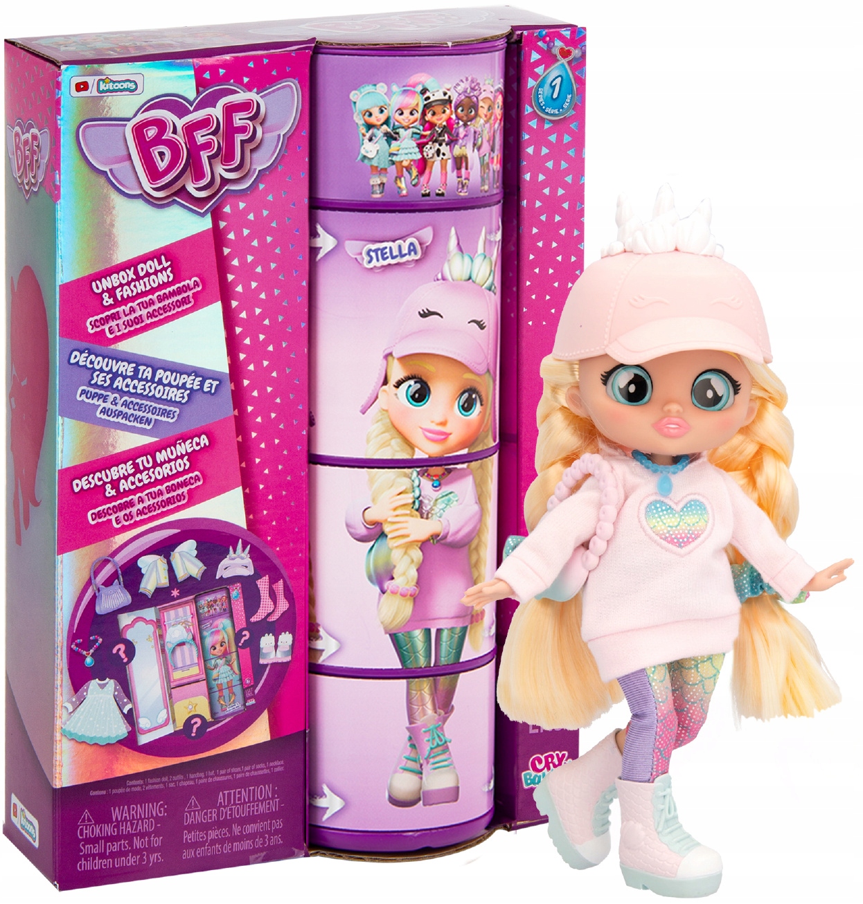 TmToys BFF CRY BABIES Lalka i akcesoria STELLA Certyfikaty, opinie, atesty CE