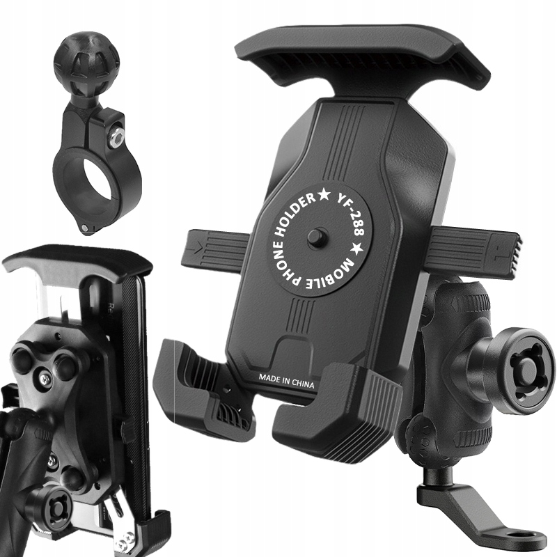 Motocyklový Držák Telefonu Motor Tlumič Vibrací Antivibrační Volant