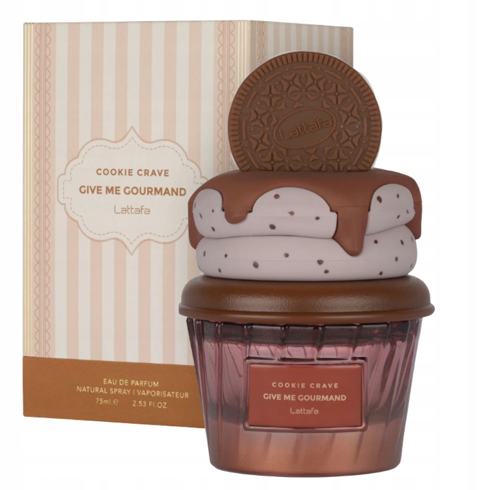 Lattafa Cookie Crave Edp parfémovaná voda parfém pro ženy 75 ml