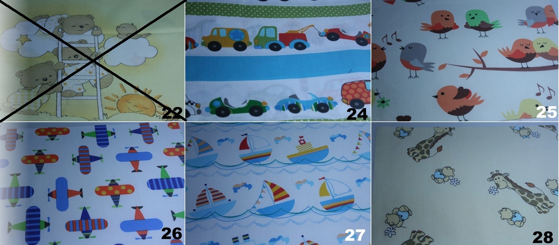 POŚCIEL dla lalek z WYPEŁNIENIEM PRODUCENT WZORY Materiał tkanina