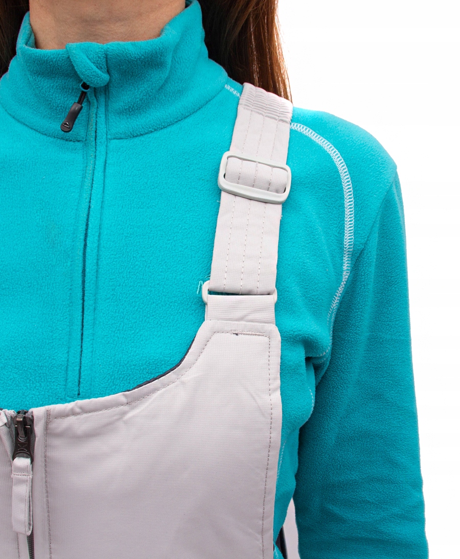 SPODNIE narciarskie damskie WODOODPORNE XXL 44 /31 Kolor szary