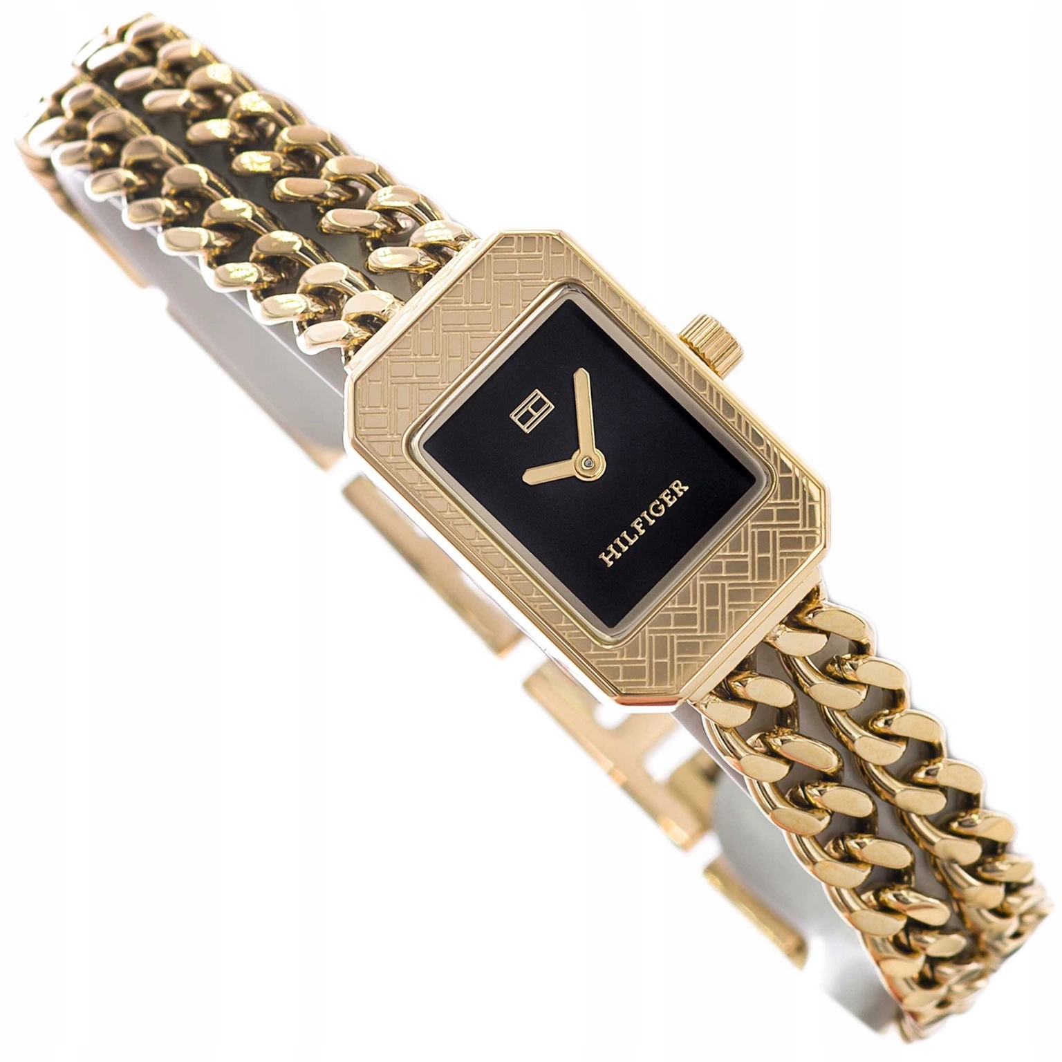 Dámské Hodinky Tommy Hilfiger 1782842 Sarah Gold Na Mesh Náramku