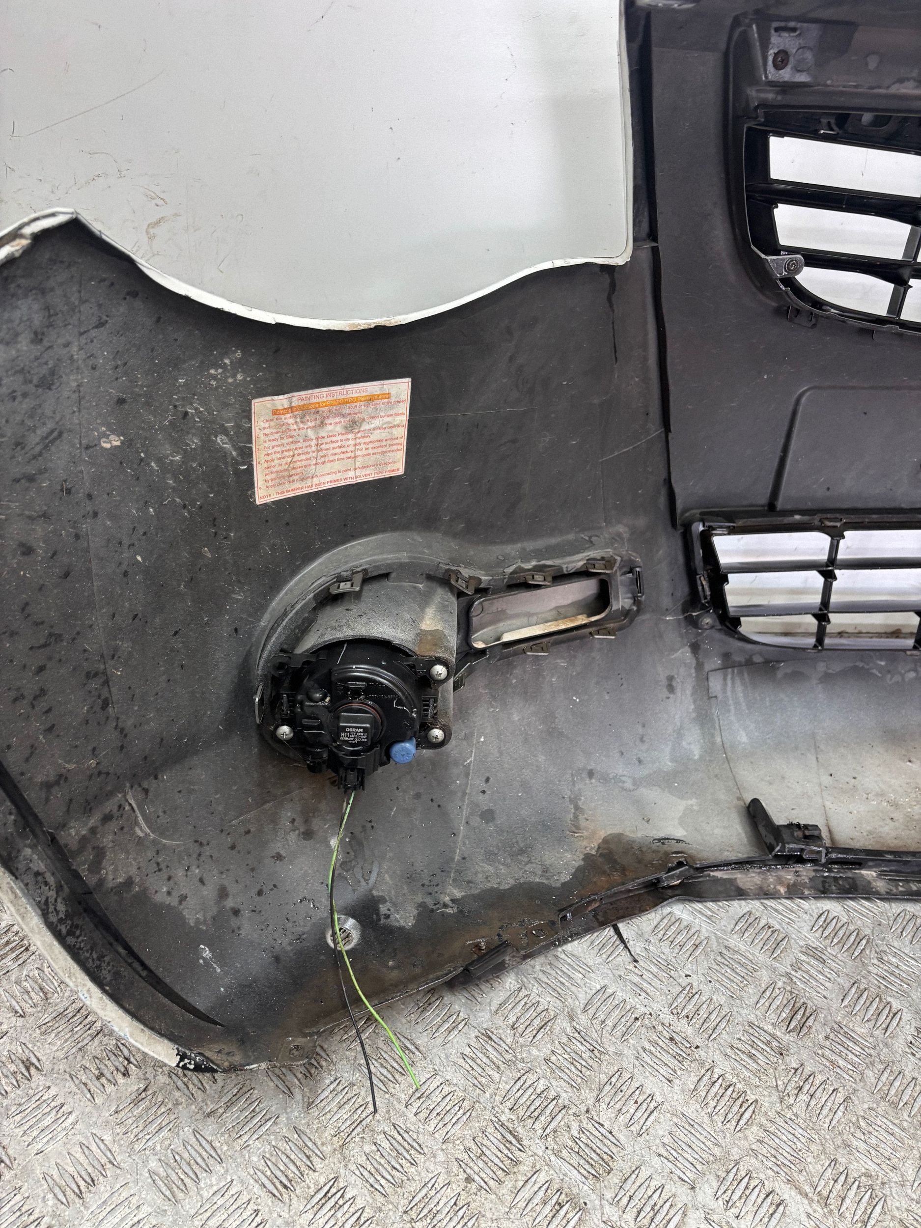 bumper front front OPEL AGILA B