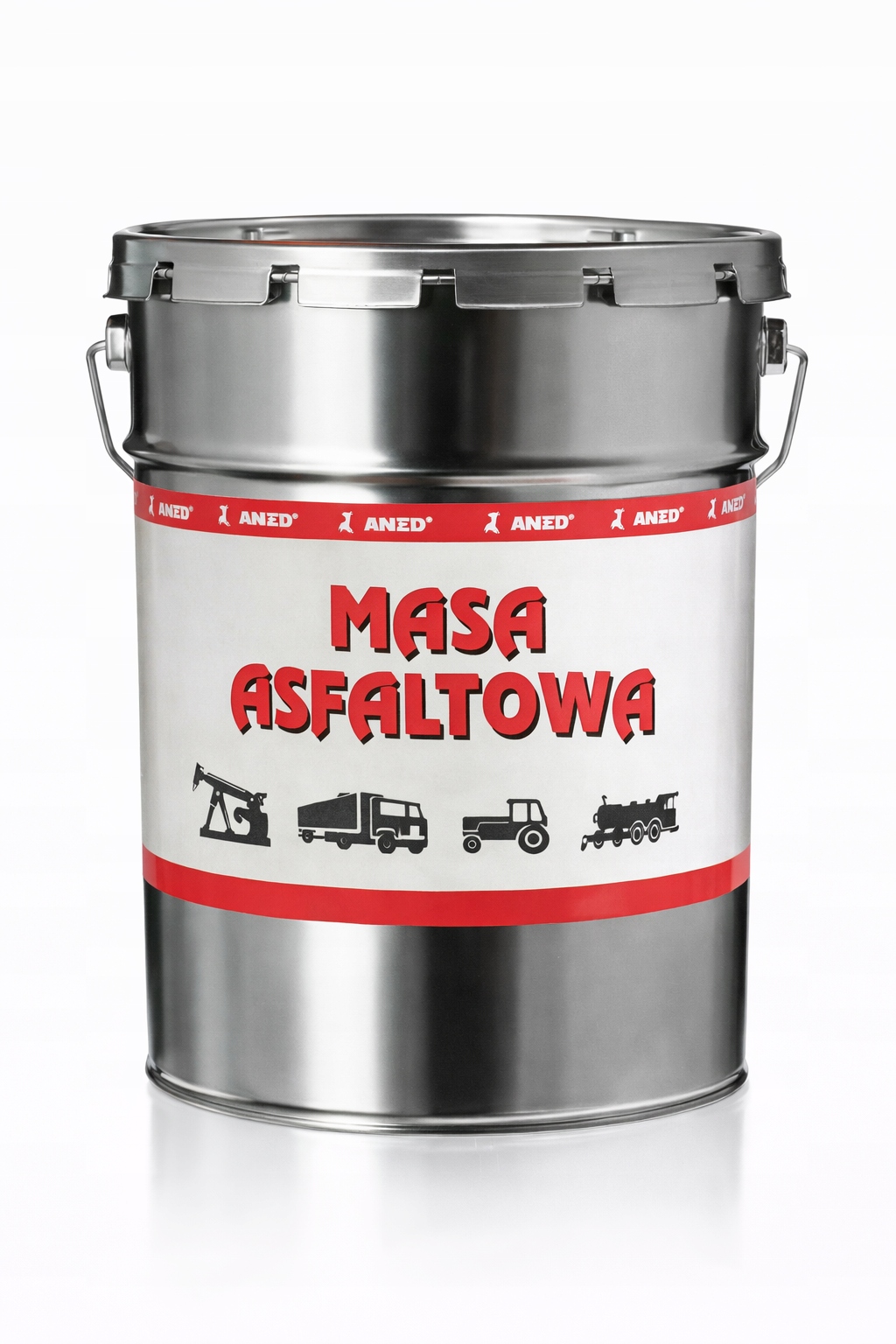 Aned masa Roztwór asfaltowy na zimno grunt do metalu betonu drewna 5 L
