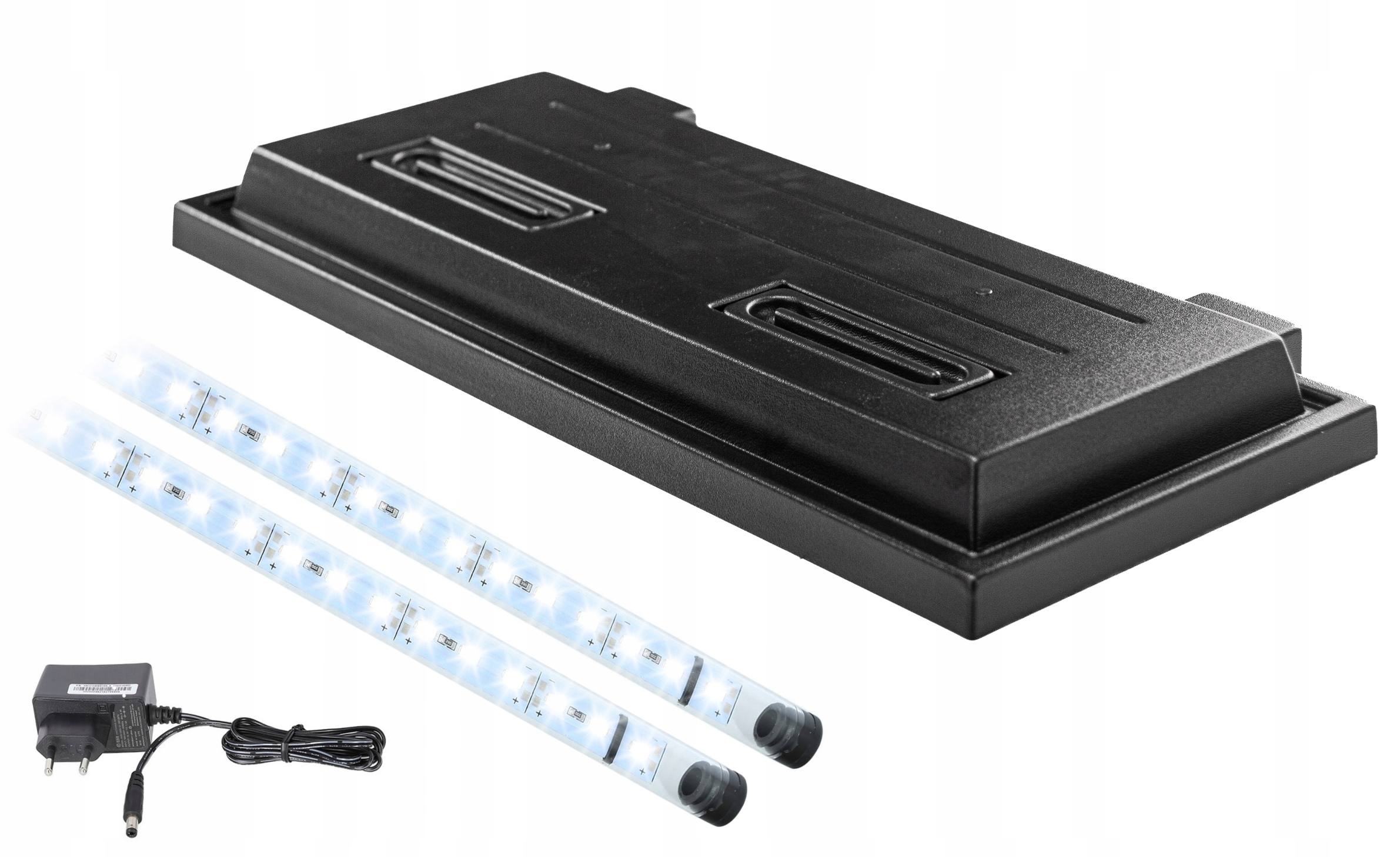 Levně Kryt do akvária 120x40 černý Led osvětlení Bílé 5630