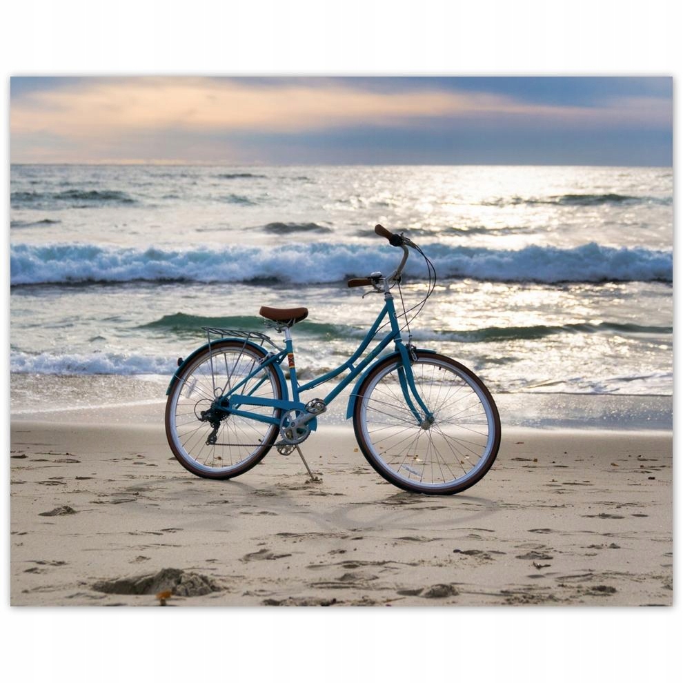 

Plakat 50x40 Rower na plaży