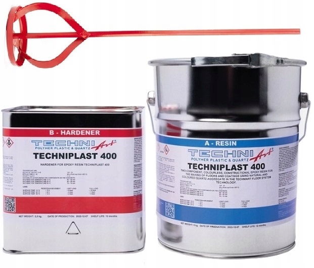 

Żywica epoksydowa Techniplast 400 bezbarwna 3kg