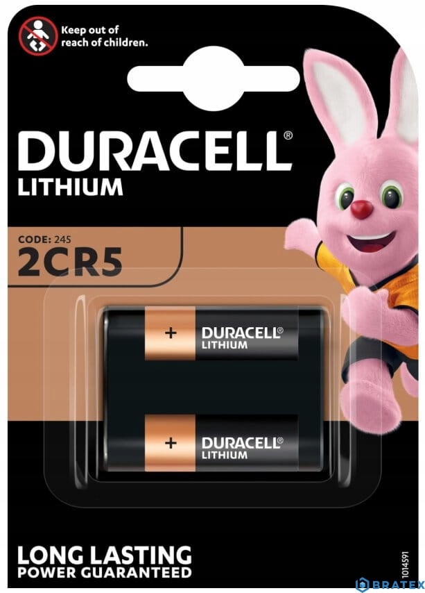 

Bateria Litowa 2CR5 DL245 2CP3845 6V Duracell