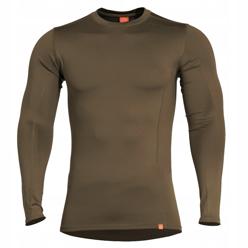 Koszulka termoaktywna z długim rękawem Pentagon Pindos 2.0 Olive 3XL