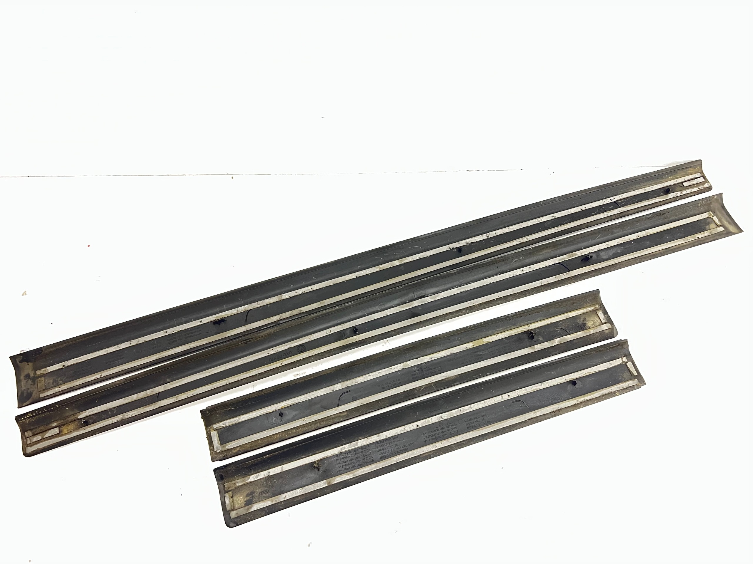 mouldings threshold caps 4SZT KPL AUDI A6 C6 KOMBI 4F0853376C
