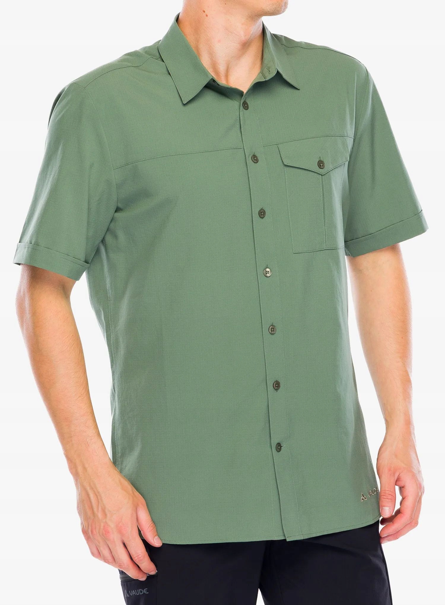 Turistická košile Vaude Rosemoor Shirt II agave XXL