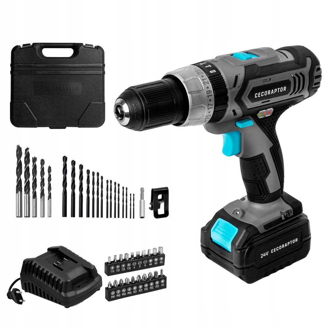 aku vŕtačka Cecotec Cecoraptor Perfect Impactdrill 20