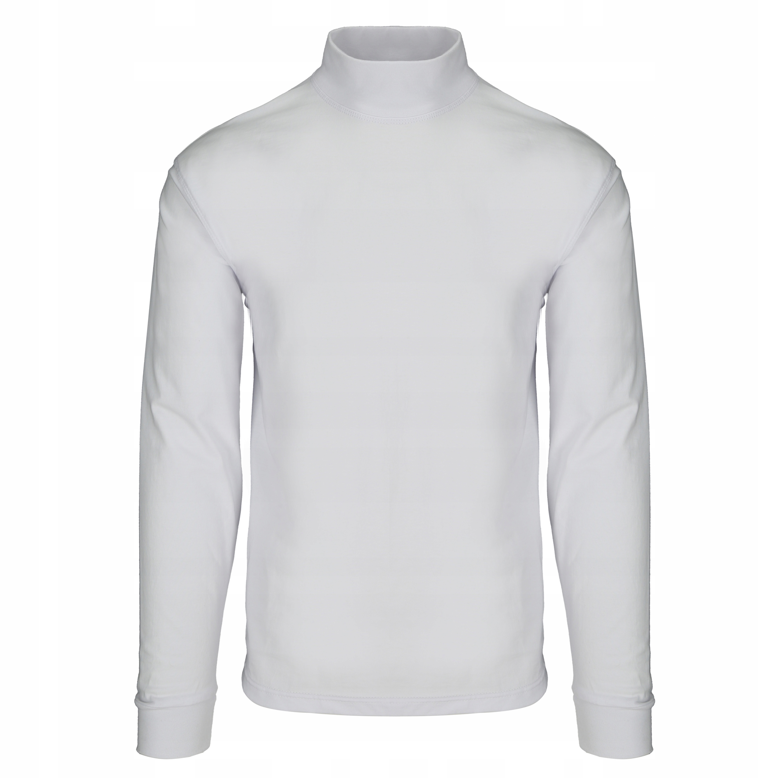 

Półgolf męski 100% bawełna Wxm biały-6XL