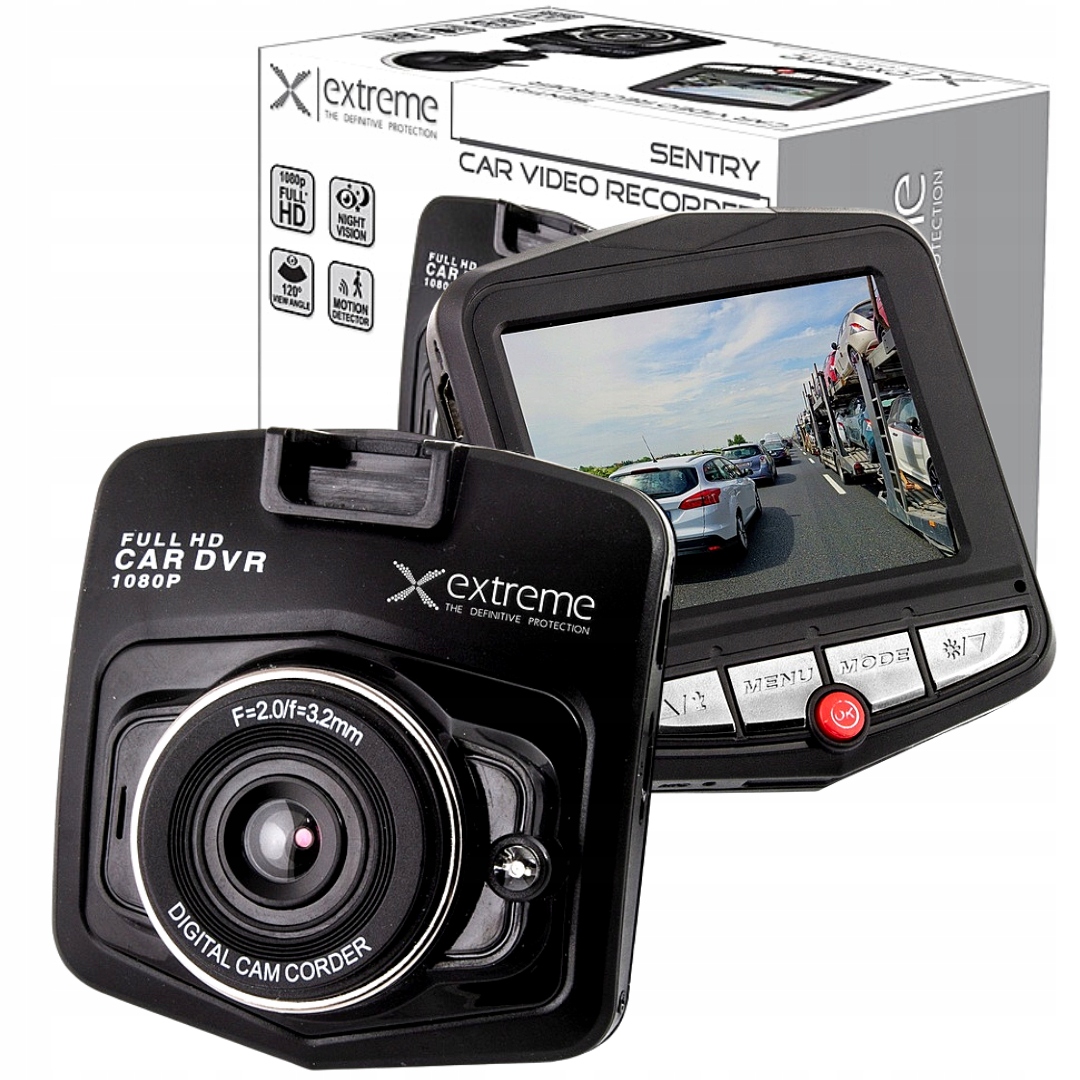 

Wideorejestrator Samochodowy Kamera Menu Pl 32GB