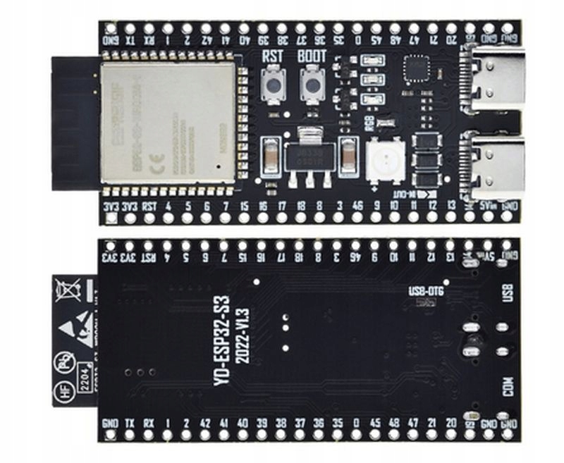 ESP32-S3-N16R8 WIFI Bluetooth USB-C N16R8 Model ARD-ESP32-S3-DUAL