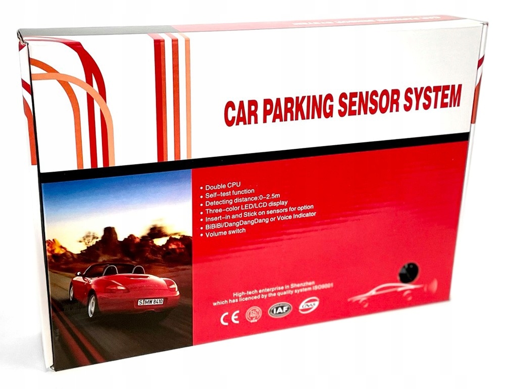 Czujniki cofania na przod i tyl 6 sensorow