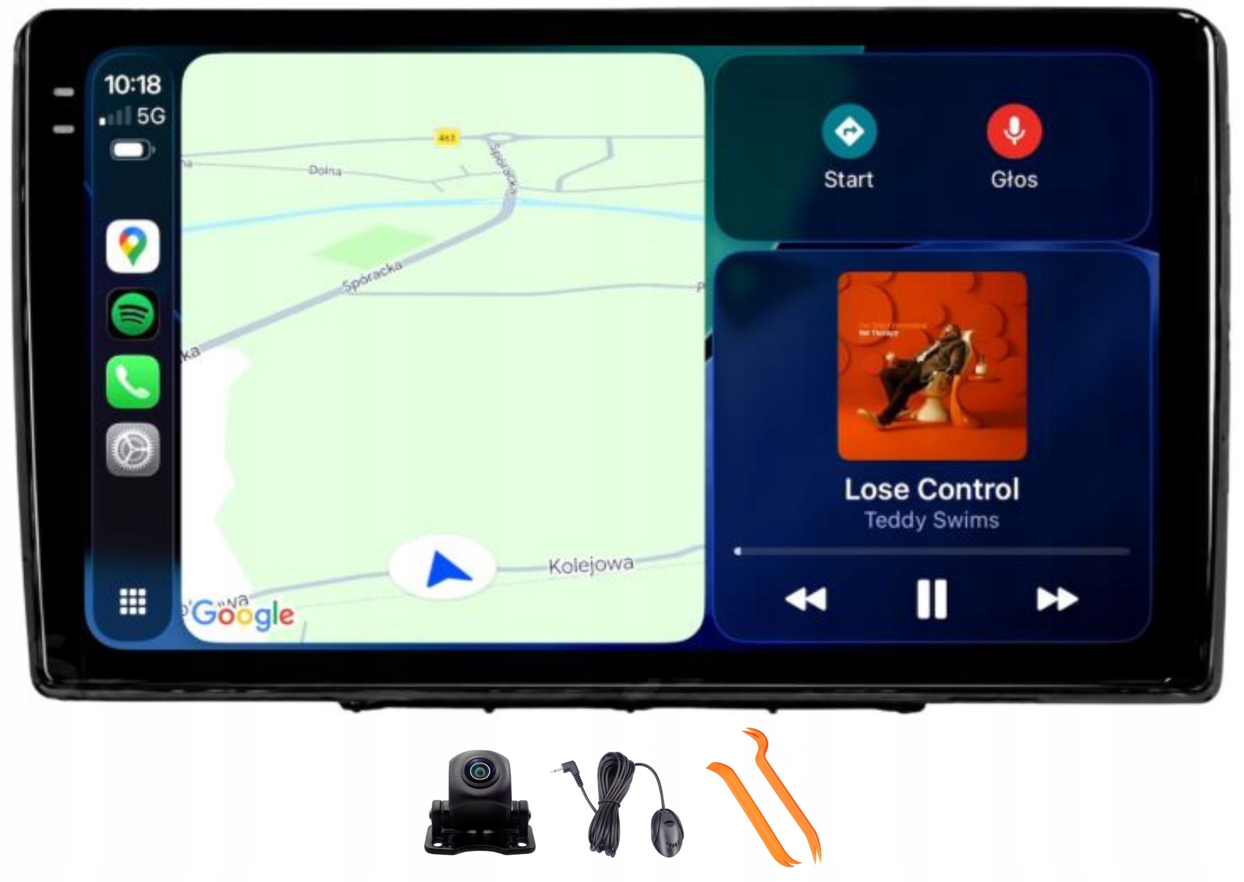 Radio Android Navigácia Ford Transit Connect MK2 18-24 6/128GB Lte 4G Gps