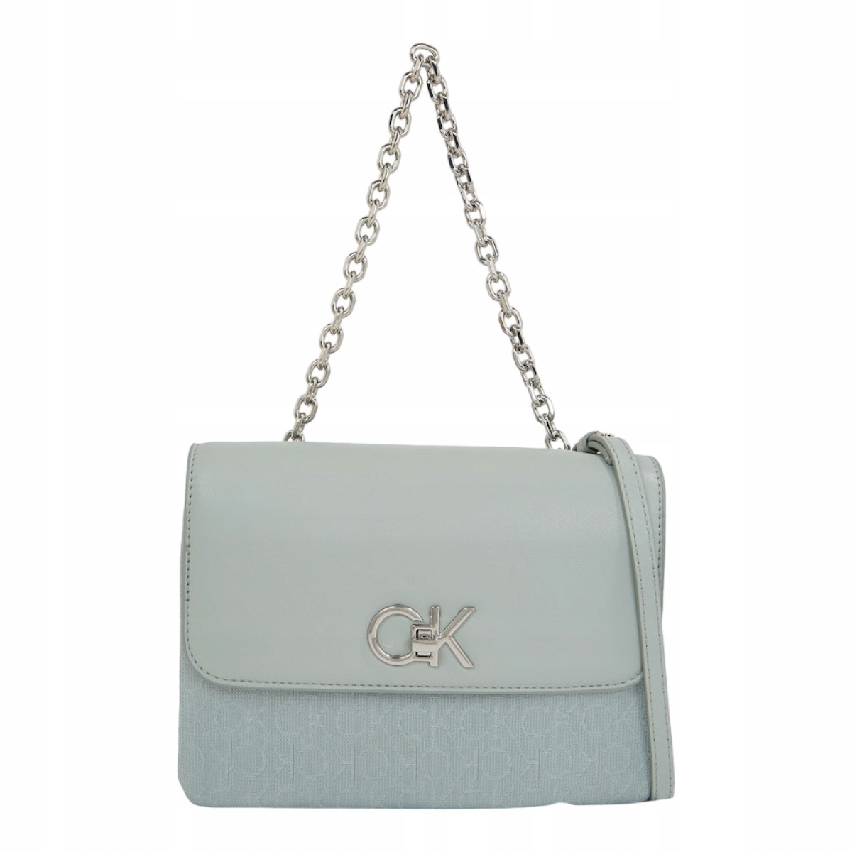 Calvin Klein Dámská Kabelka Re-lock Double Gusett Bag_jcq Šedá